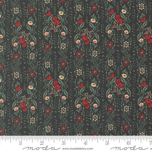 Flora & Thread Blossoms Midnight - Quilt Fabric