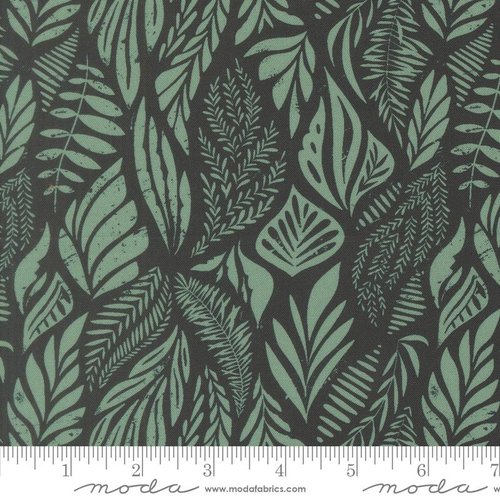 Flora & Thread Fronds Midnight - Quilt Fabric