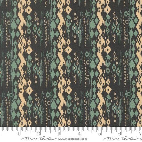 Flora & Thread Diamonds Midnight - Quilt Fabric
