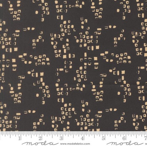 Flora & Thread Squares Midnight - Quilt Fabric
