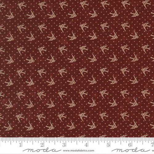 Cardinals Nest Birds Red - Quilt Fabric