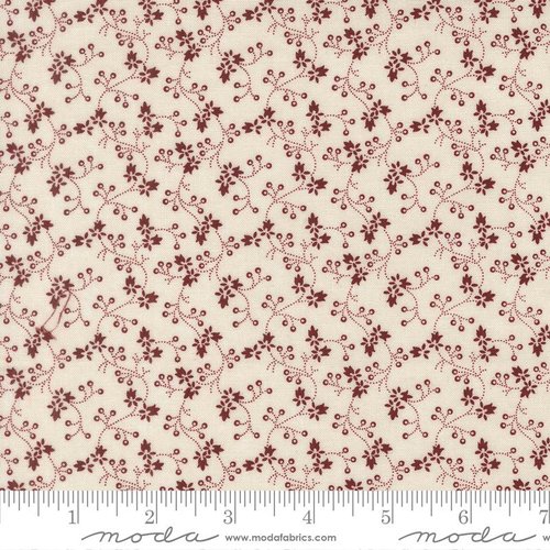 Cardinals Nest Vines Tan - Quilt Fabric