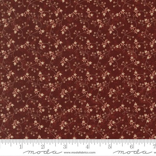 Cardinals Nest Vines Red - Quilt Fabric