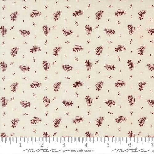 Cardinals Nest Abstract Tan - Quilt Fabric
