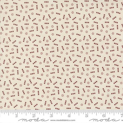 Cardinals Nest Star Tan - Quilt Fabric