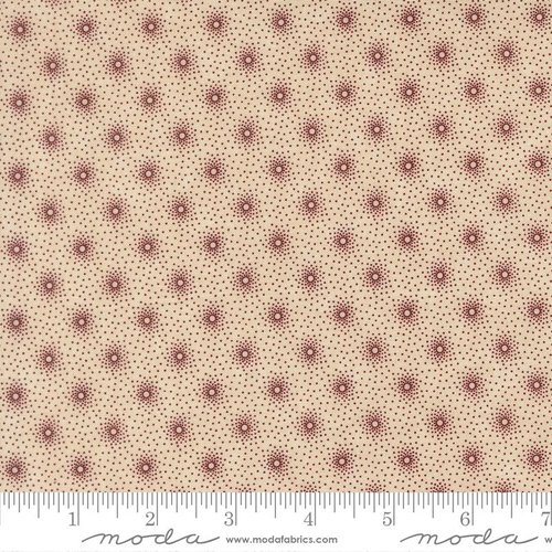 Cardinals Nest Geometric Tan - Quilt Fabric