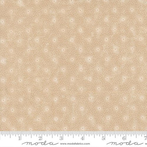 Cardinals Nest Geometric Tan Tonal - Quilt Fabric