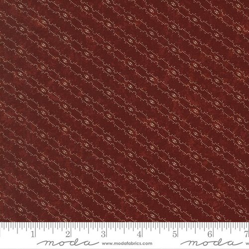 Cardinals Nest Striped Red - Quilt Fabric