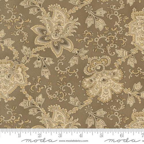 Collections Magnolia Paisley Smoke - Quilt Fabric