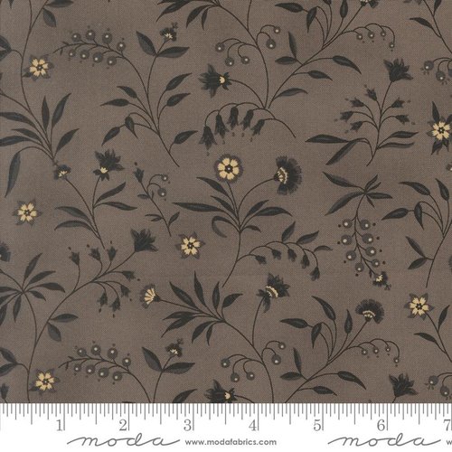 Collections Magnolia Sprig Etching - Quilt Fabric