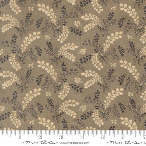 Collections Magnolia Leaf Smoke - Quilt Fabric
