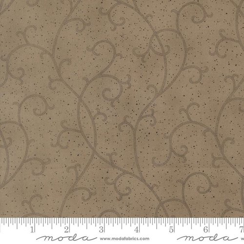 Collections Magnolia Vines Smoke - Quilt Fabric