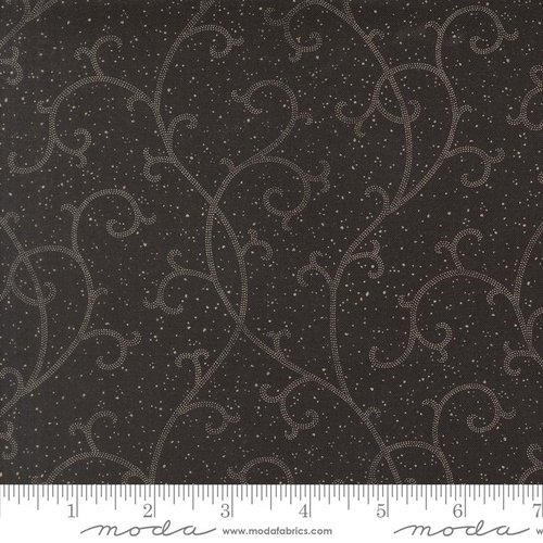 Collections Magnolia Vines Onyx - Quilt Fabric
