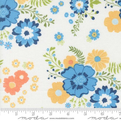 Catching Sunshine Flower Cloud - Quilt Fabric