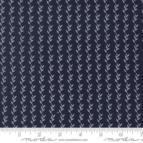 Catching Sunshine Vines Navy - Quilt Fabric