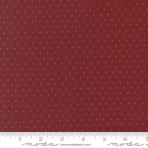 Betsys Best Dots Turkey Red - Quilt Fabric