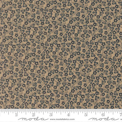 Betsys Best Blossoms Ocean Blue - Quilt Fabric