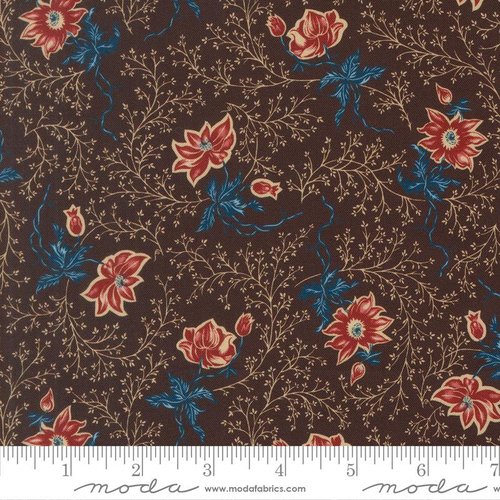 Betsys Best Blooms Saddle - Quilt Fabric