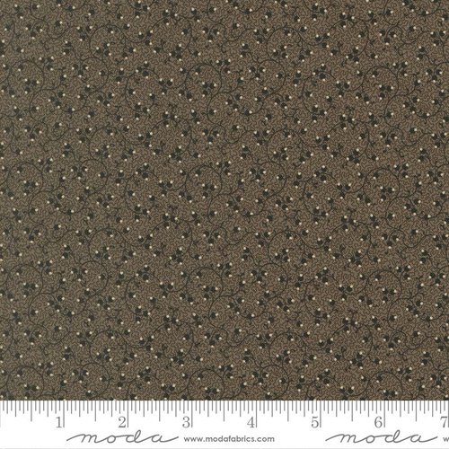 Betsys Best Vines Black - Quilt Fabric