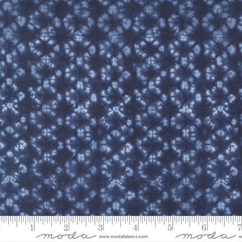 Debbie Maddy Kawa Sapphire - Kiso Shibori - Quilt Fabric - 123Stitch