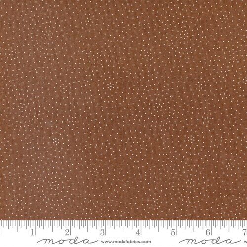 Quaint Cottage Mud - Circle Time Dots - Quilt Fabric