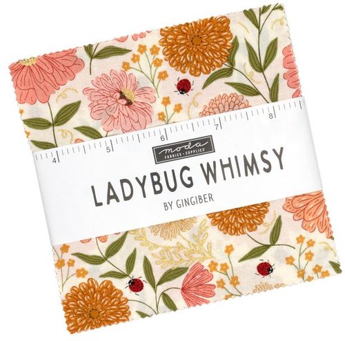 Ladybug Whimsy - Charm Pack