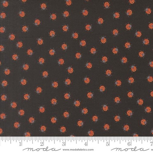 Ladybug Whimsy Bugs Midnight - Quilt Fabric