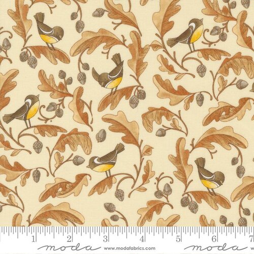Forest Frolic Cream - Quilt Fabric