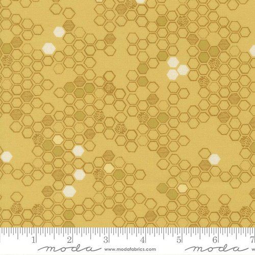 Pollinators Comb Honey - Quilt Fabric