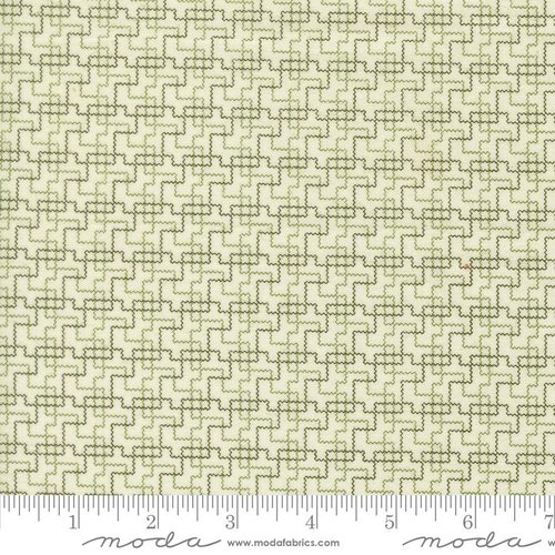 Wildflower Gatherings Geometric Lily Fern - Quilt Fabric