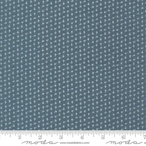 Wildflower Gatherings Sprigs Blue Bonnet - Quilt Fabric