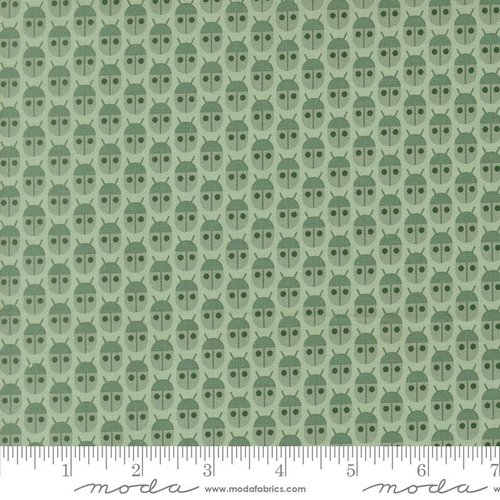 Popcorn Ladybug Mist - Quilt Fabric
