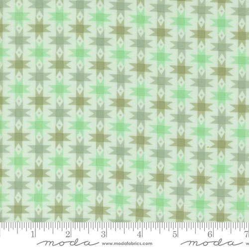 Popcorn Stars Aqua - Quilt Fabric