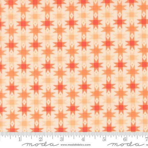 Popcorn Stars Peach - Quilt Fabric