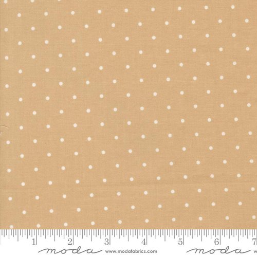 Garden Glam Magic Dot Almond - Quilt Fabric
