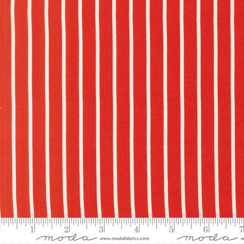 Magic Stripe Strawberry - Quilt Fabric