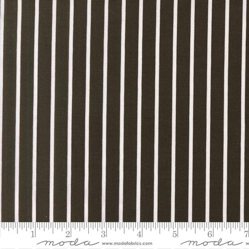 Magic Stripe Charcoal - Quilt Fabric