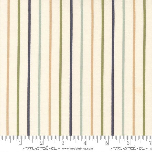 Magic Stripe Cream Daydream - Quilt Fabric