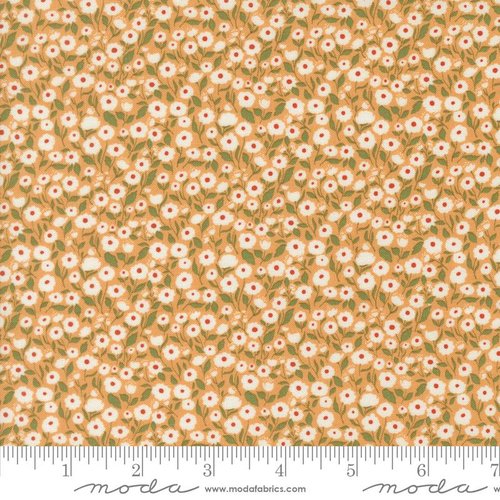 Garden Glam Floral Goldenrod - Quilt Fabric
