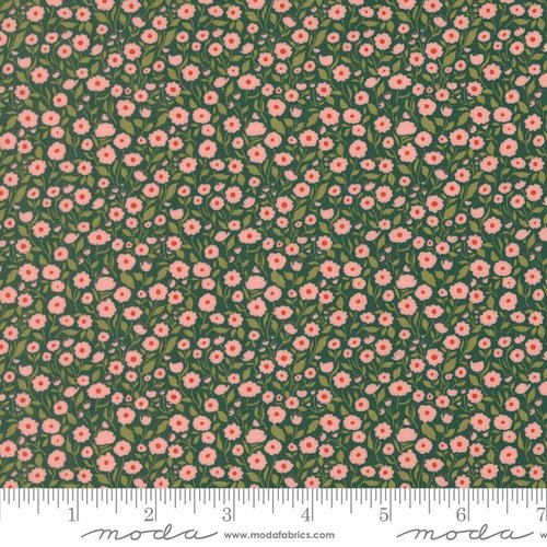 Garden Glam Floral Teal - Quilt Fabric