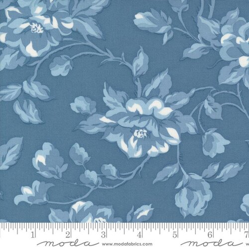 Shoreline Medium Blue - Quilt Fabric
