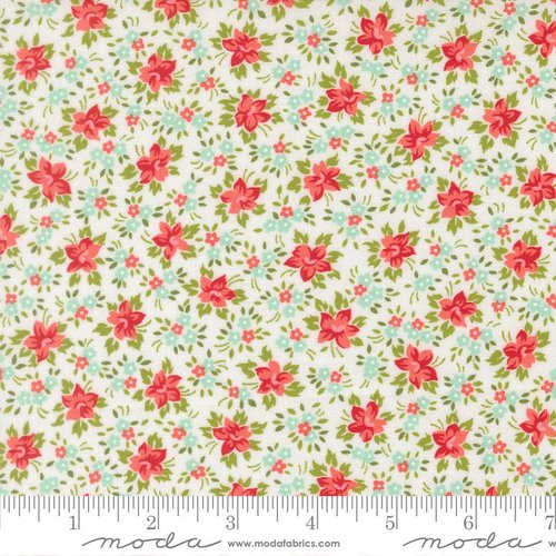 Bloomsberry Floral White - Quilt Fabric