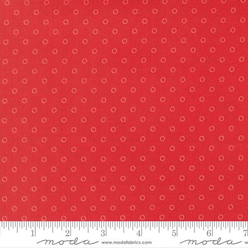 Bloomsberry Dots Red - Quilt Fabric