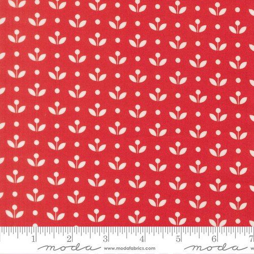 Bloomsberry Bloom Red - Quilt Fabric