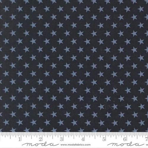 Stars And Stripes Stars Navy Blue - Quilt Fabric