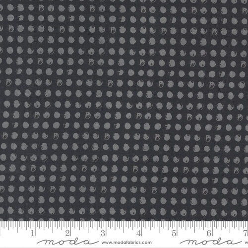 Late October Black - Dots - Quilt Fabric