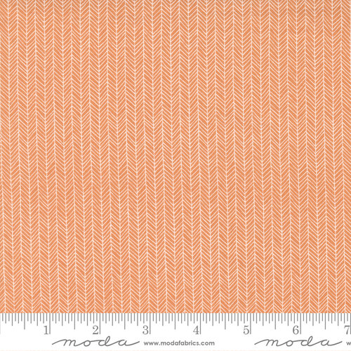 Late October Orange - Maze - Quilt Fabric