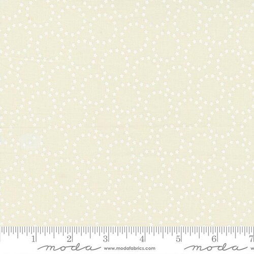 Stateside Stars Vanilla - Blenders Stars Circles - Fabric