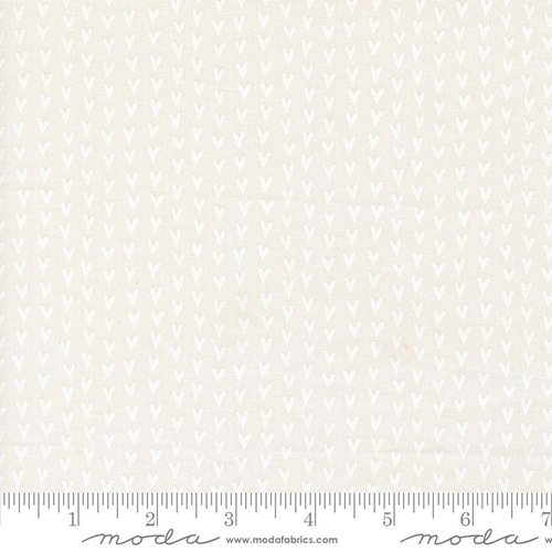 Bug Collector Hearts Cloud White - Quilt Fabric