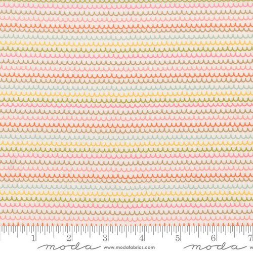 Bug Collector Squiggles Cloud - Quilt Fabric